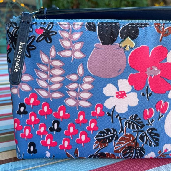 SOLD  KATE SPADE "Jae Garden Cat" Kitty Wristlet - Picture 4 of 8